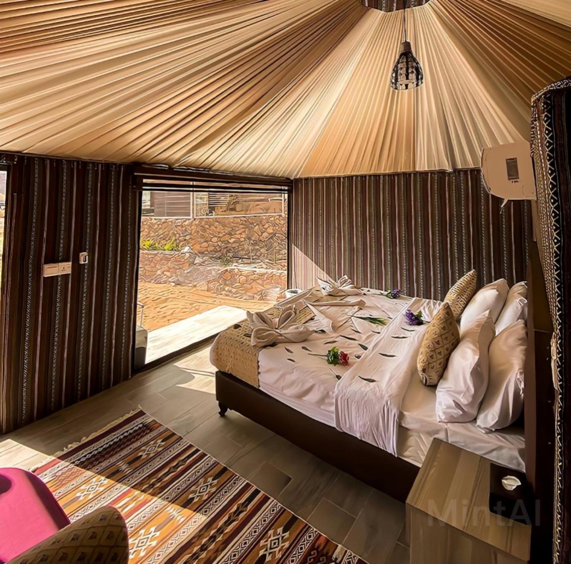 Wadi Rum Starlight Camp Otel Dış mekan fotoğraf