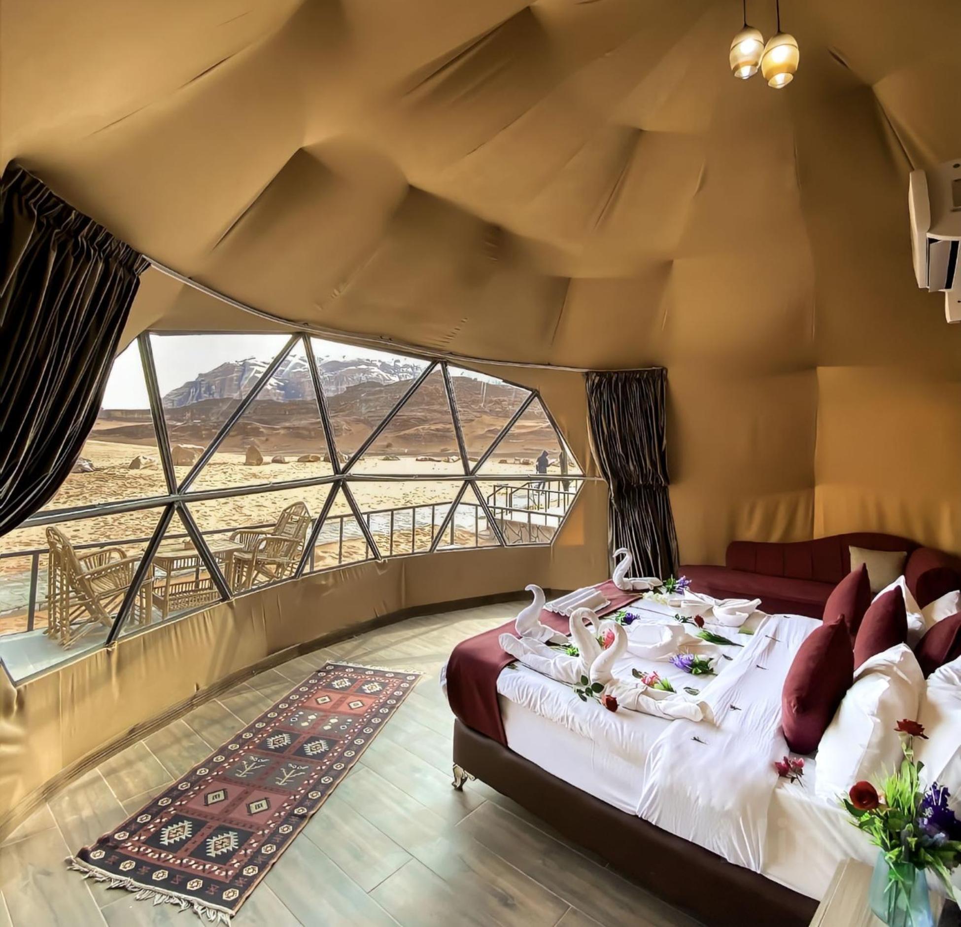 Wadi Rum Starlight Camp Otel Dış mekan fotoğraf